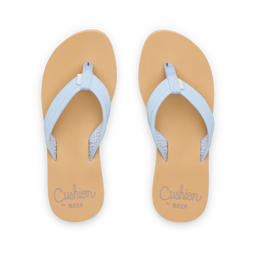 Reef Cushion Breeze - Dusty Blue - Top View
