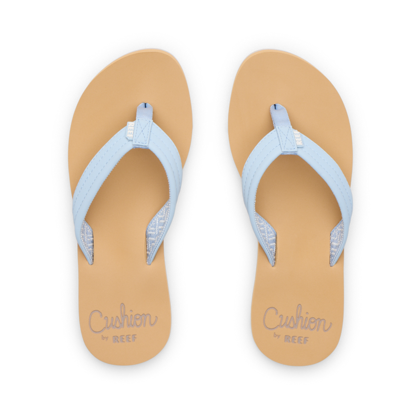 Reef Cushion Breeze - Dusty Blue - Top View