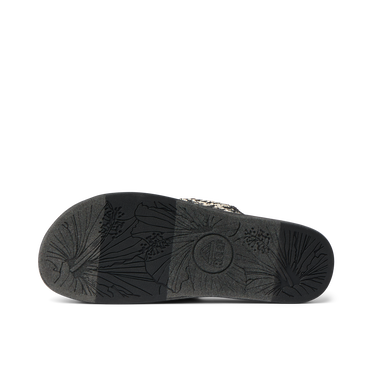 Flora Cruz - Black Floral - Underside View
