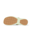 Water Willow Marina women's sandal sole facing up with durable, water-friendly, textured outsole for beach comfort and traction.