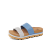 Cushion Vista Hi - Blue Duo Braid - Underside View