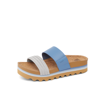 Cushion Vista Hi - Blue Duo Braid - Underside View