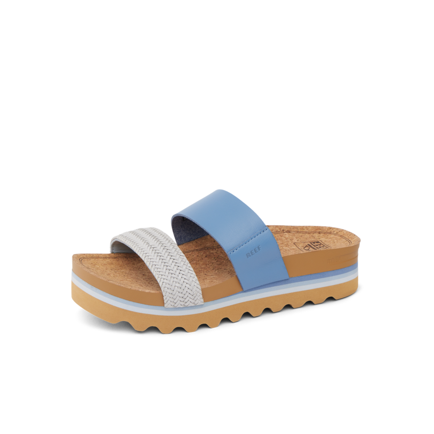Cushion Vista Hi - Blue Duo Braid - Underside View