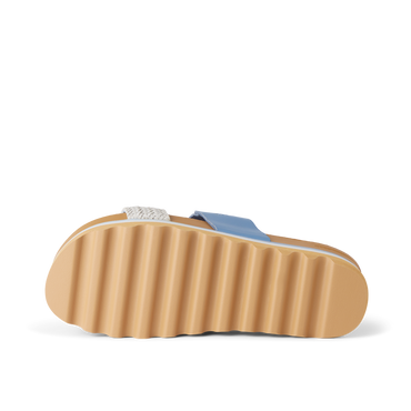 Cushion Vista Hi - Blue Duo Braid - Left Side View