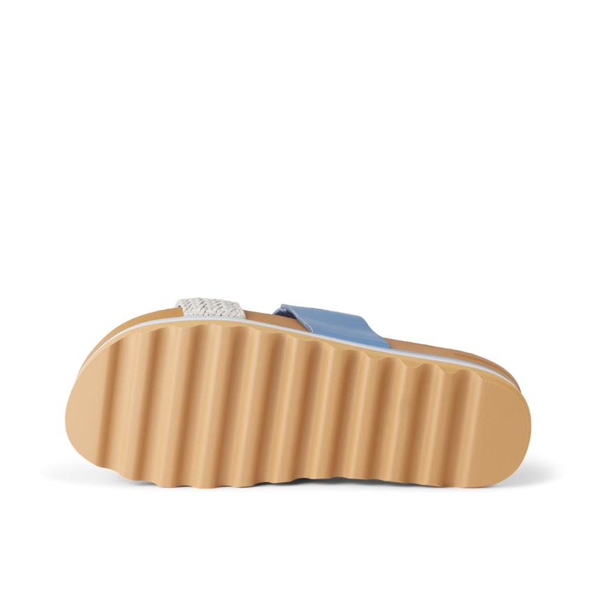 Cushion Vista Hi - Blue Duo Braid - Left Side View