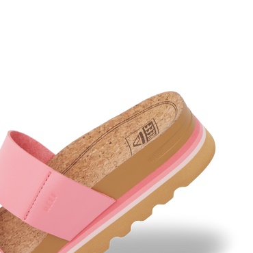 Cushion Vista Hi - Pink Braid - Down the Line 2 View