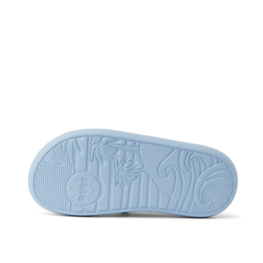 Kids Rio Slide - Dusty Blue - Underside View