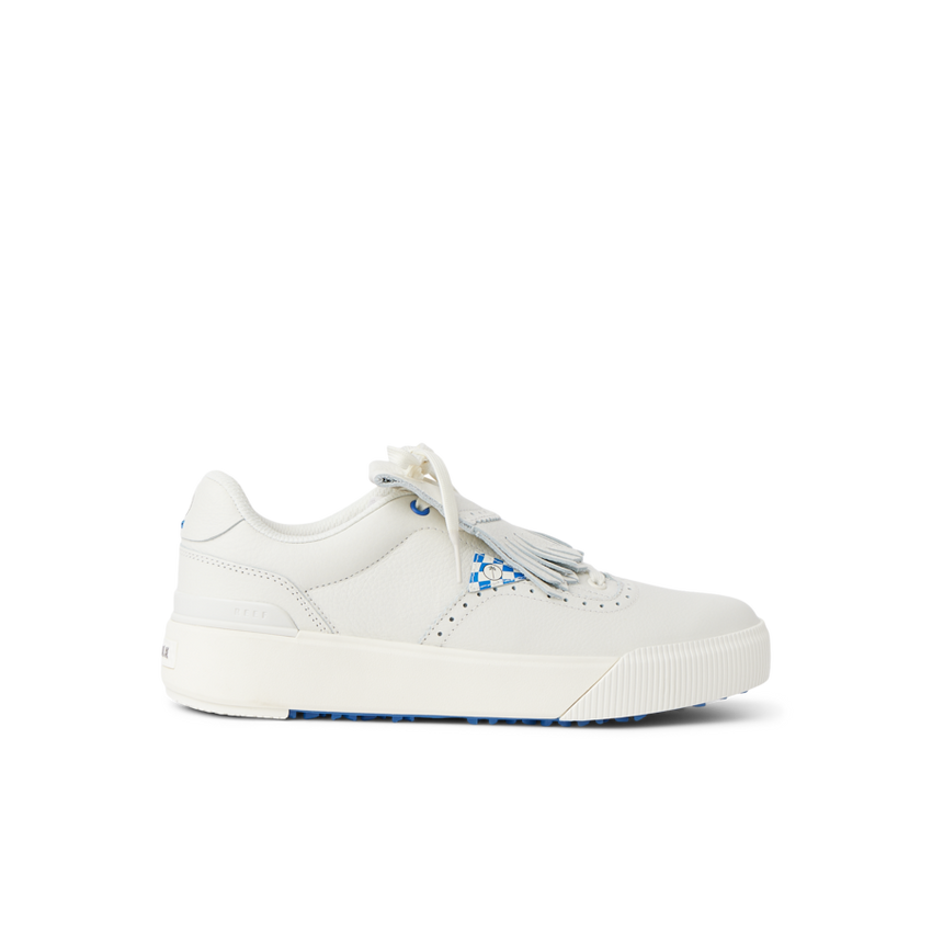 Onshore Pebble X Palm - Off White Check - Right Side View