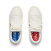 Onshore Pebble X Palm - Off White Check - Top View