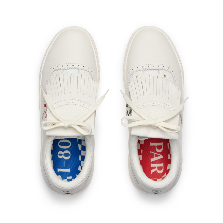 Onshore Pebble X Palm - Off White Check - Top View