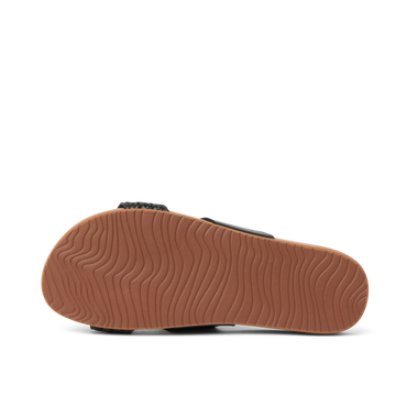 Cushion Vista - Black Braid - Underside View