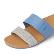 Cushion Vista - Blue Duo Braid - Down the Line 1 View