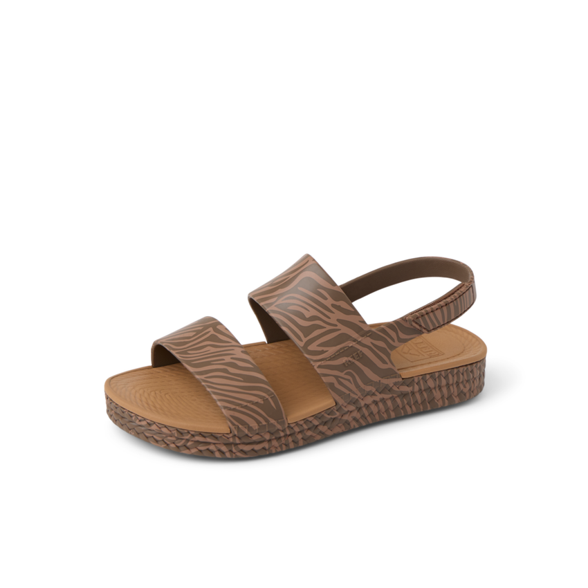Reef Water Vista - Tan Zebra - Left Side View