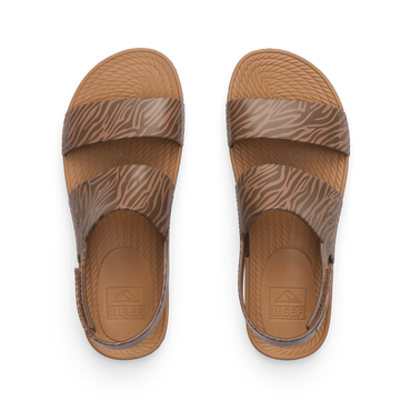 Reef Water Vista - Tan Zebra - Top View
