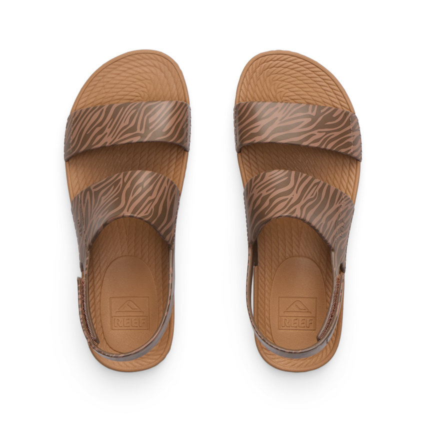 Reef Water Vista - Tan Zebra - Top View