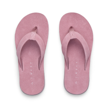 Ojai Classic - Pale Mauve Suede - Top View