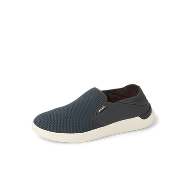 Swellsole Neptune Slip-On - Black/White - Left Side View