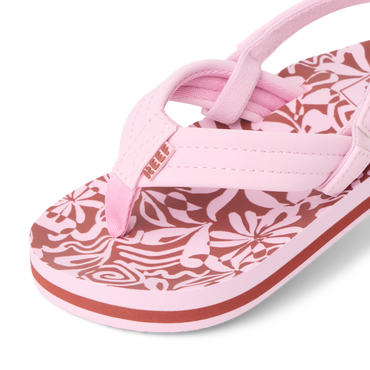 Little Ahi - Pink Modern Floral - Down the Line 1 View
