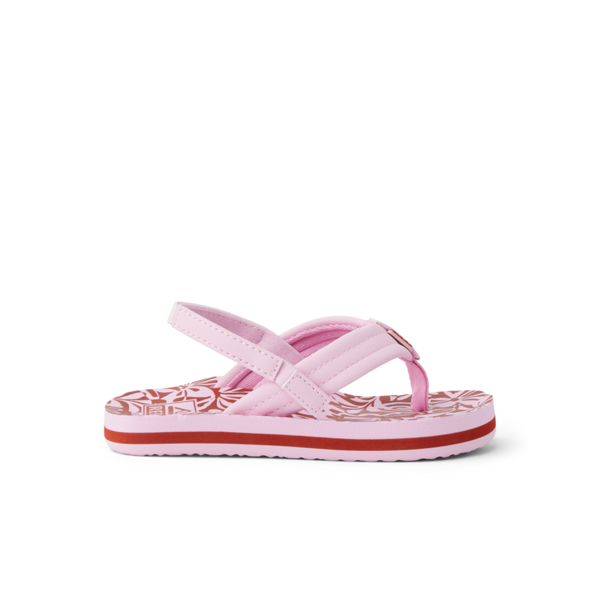 Little Ahi - Pink Modern Floral - Right Side View