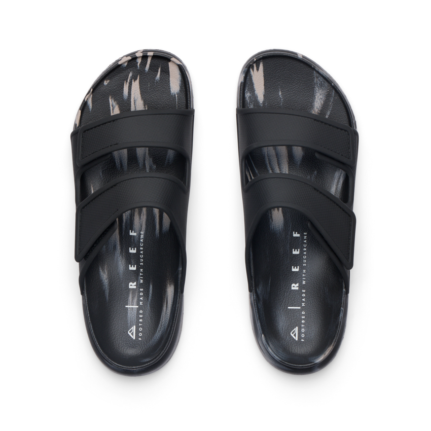 Oasis Adapt - Black/Taupe Marble - Top View