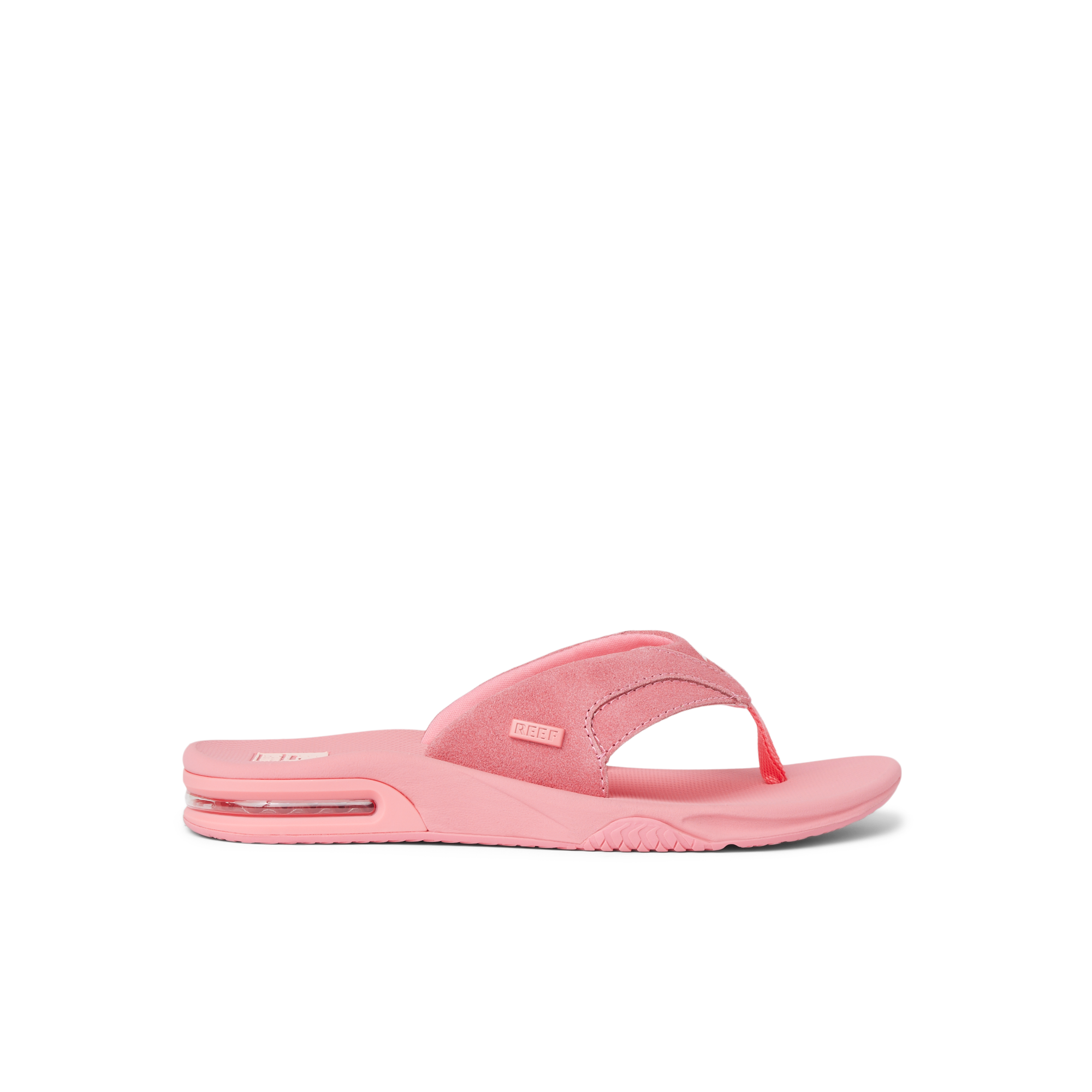 Fanning - Strawberry Suede - Top View