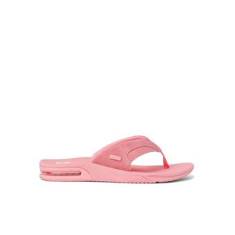 Fanning - Strawberry Suede - Top View