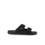 Phantom Tradewind men's black sandal facing right, with adjustable straps and anatomical arch support for comfort