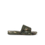 Fanning Slide H2O right-facing men's camo slides with anatomical arch support and water-friendly materials close-up