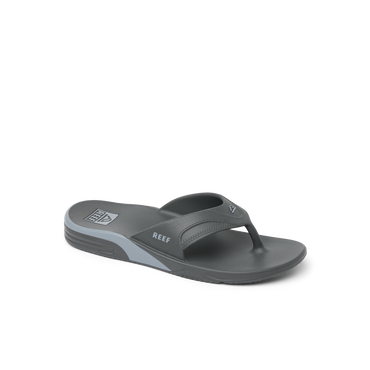 Fanning H2O grey water friendly flip flops facing right with arch support