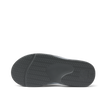 Fanning H2O grey flip flop close up with the textured outsole facing the camera for water friendly traction