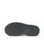 Fanning H2O grey flip flop close up with the textured outsole facing the camera for water friendly traction