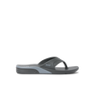 Fanning H2O grey water friendly flip flops facing right with anatomical arch support