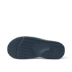 Fanning H2O men's navy blue shoe sole facing up, showing durable, water-friendly traction and arch support design.