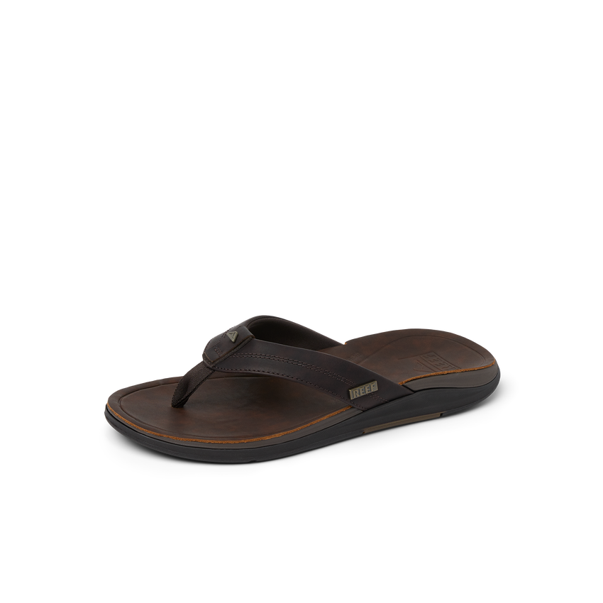 Leather Offshore - Dark Brown - Left Side View