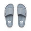 Phantom Slab men's slides in grey facing upward, featuring water-friendly materials and anatomical arch support for comfort.