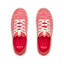 Top view of Reef Neptune women's coral knit sneakers with anatomical arch support and soft cushioning for beach comfort
