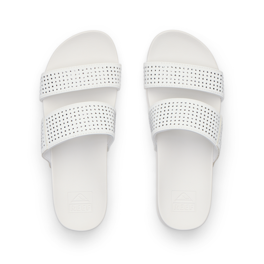 Cushion Vista Hi - White Sparkle - Top View