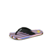REEF X Ebony Beach Club Original Stripes - Ebony Purple Brown - Left Side View
