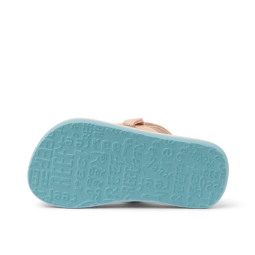 Little Ahi - Peach/Blue Animal - Underside View