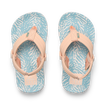 Little Ahi - Peach/Blue Animal - Top View