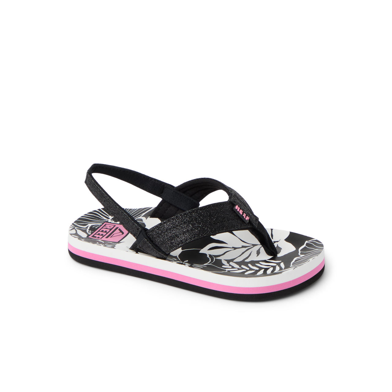 Little Ahi - Pink/Black Floral - Main View