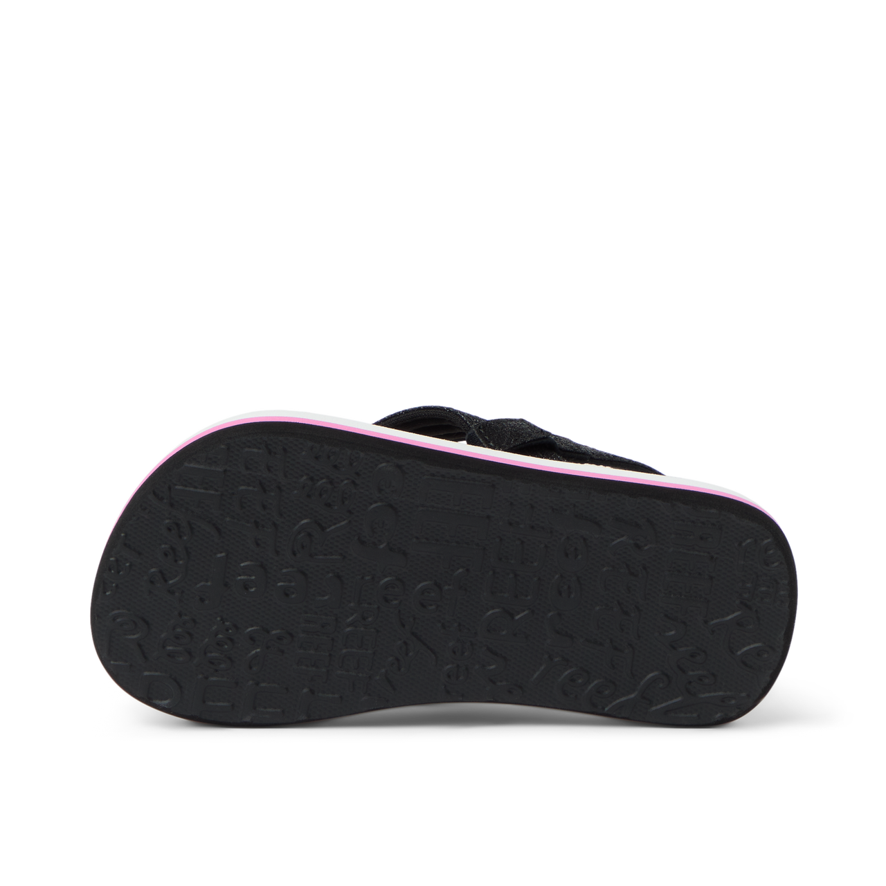 Little Ahi - Pink/Black Floral - Underside View