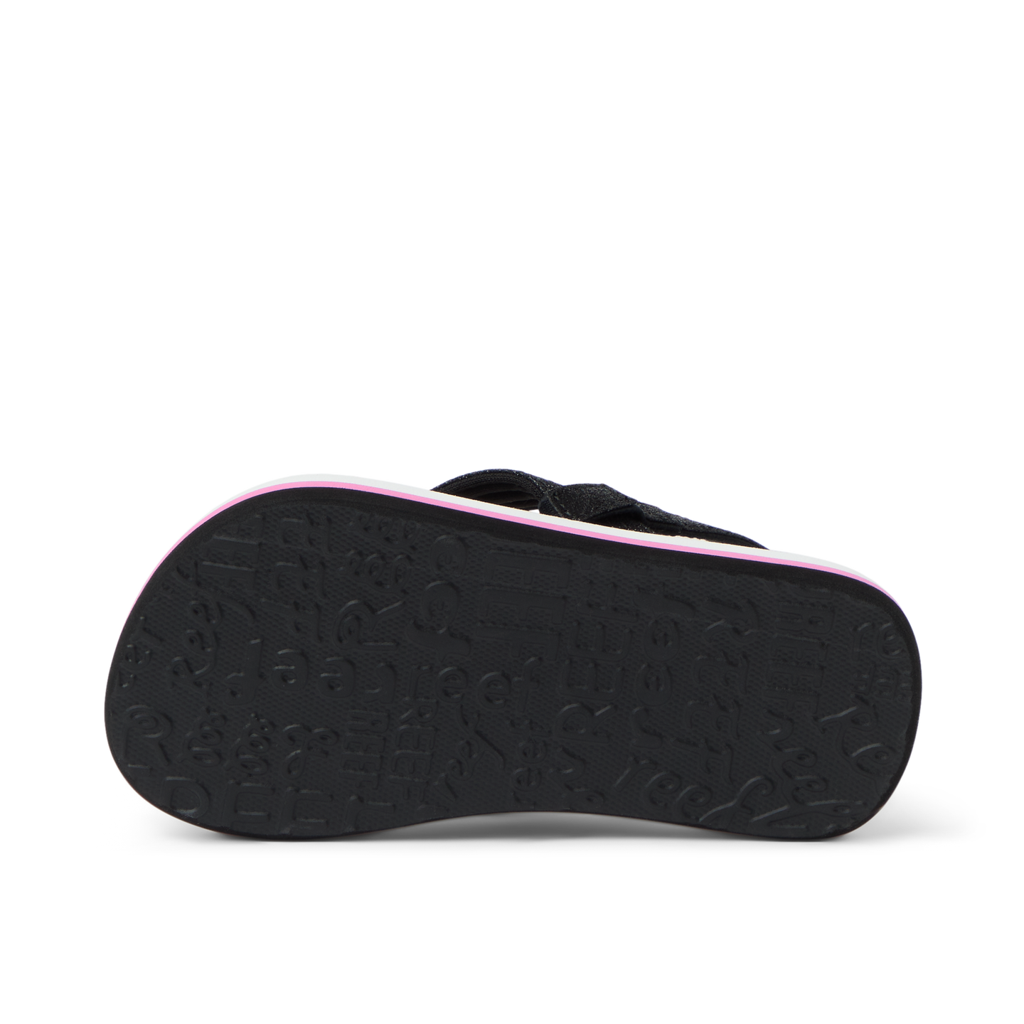Little Ahi - Pink/Black Floral - Underside View