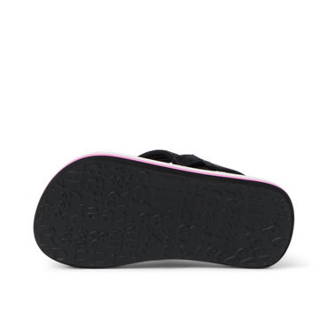 Little Ahi - Pink/Black Floral - Underside View