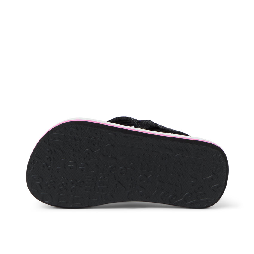 Little Ahi - Pink/Black Floral - Underside View