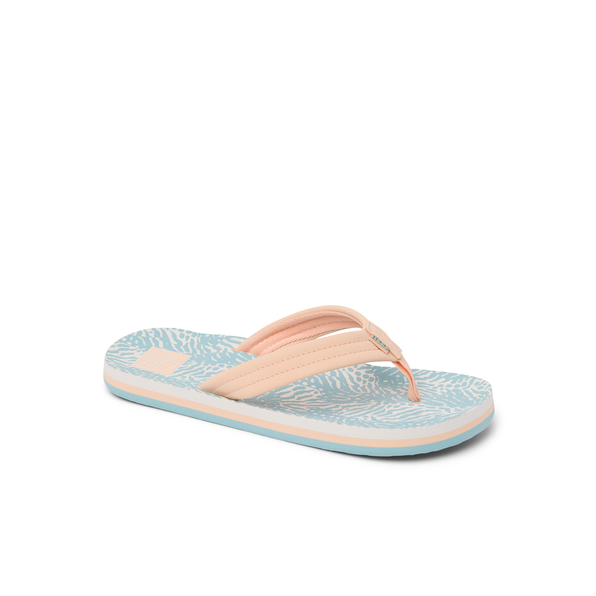 Kids Ahi - Peach/Blue Animal - Main View