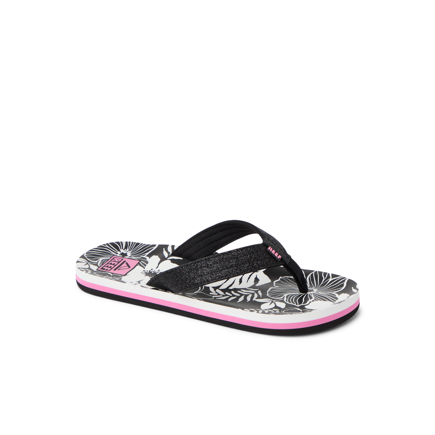Kids Ahi - Pink/Black Floral - Main View