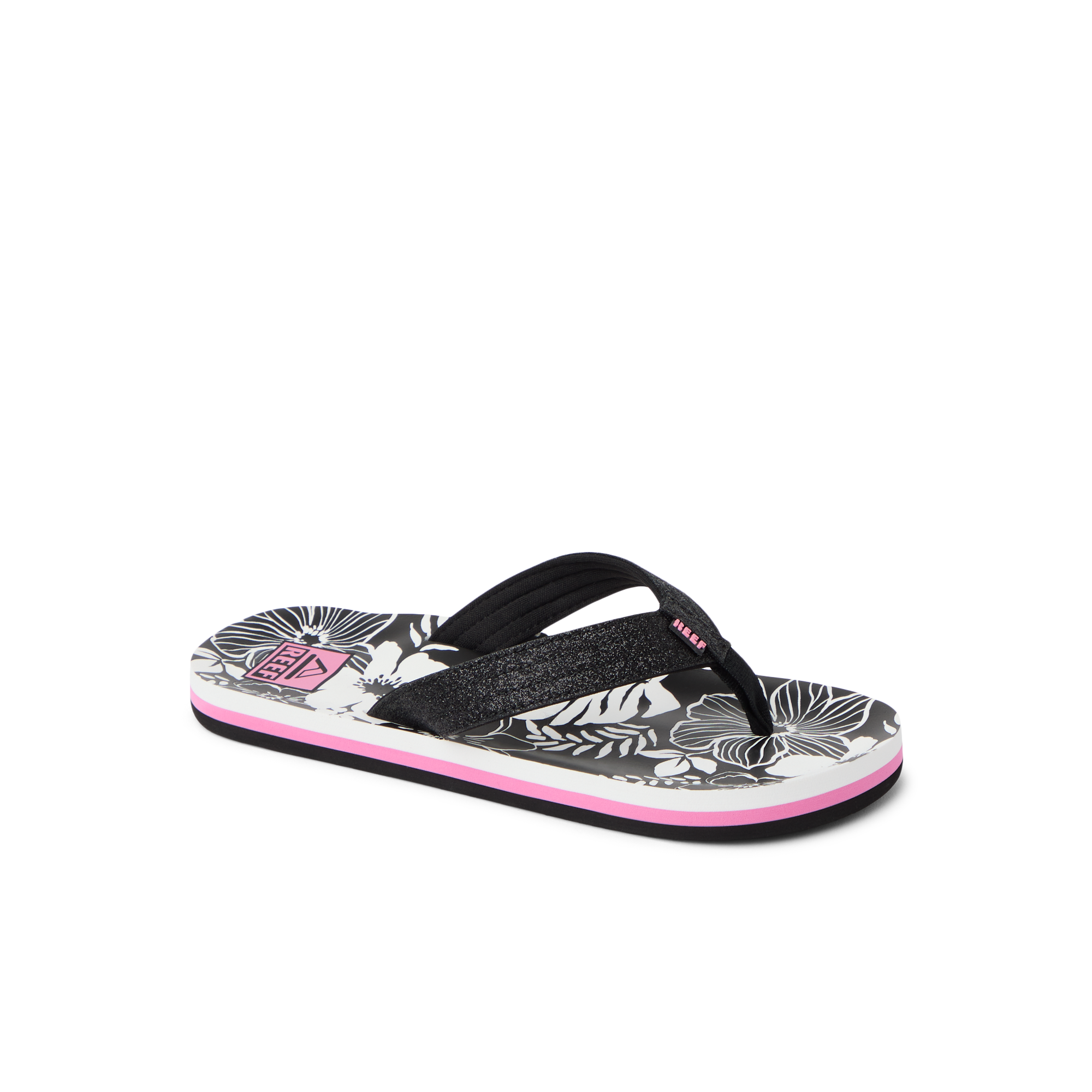 Kids Ahi - Pink/Black Floral - Main View