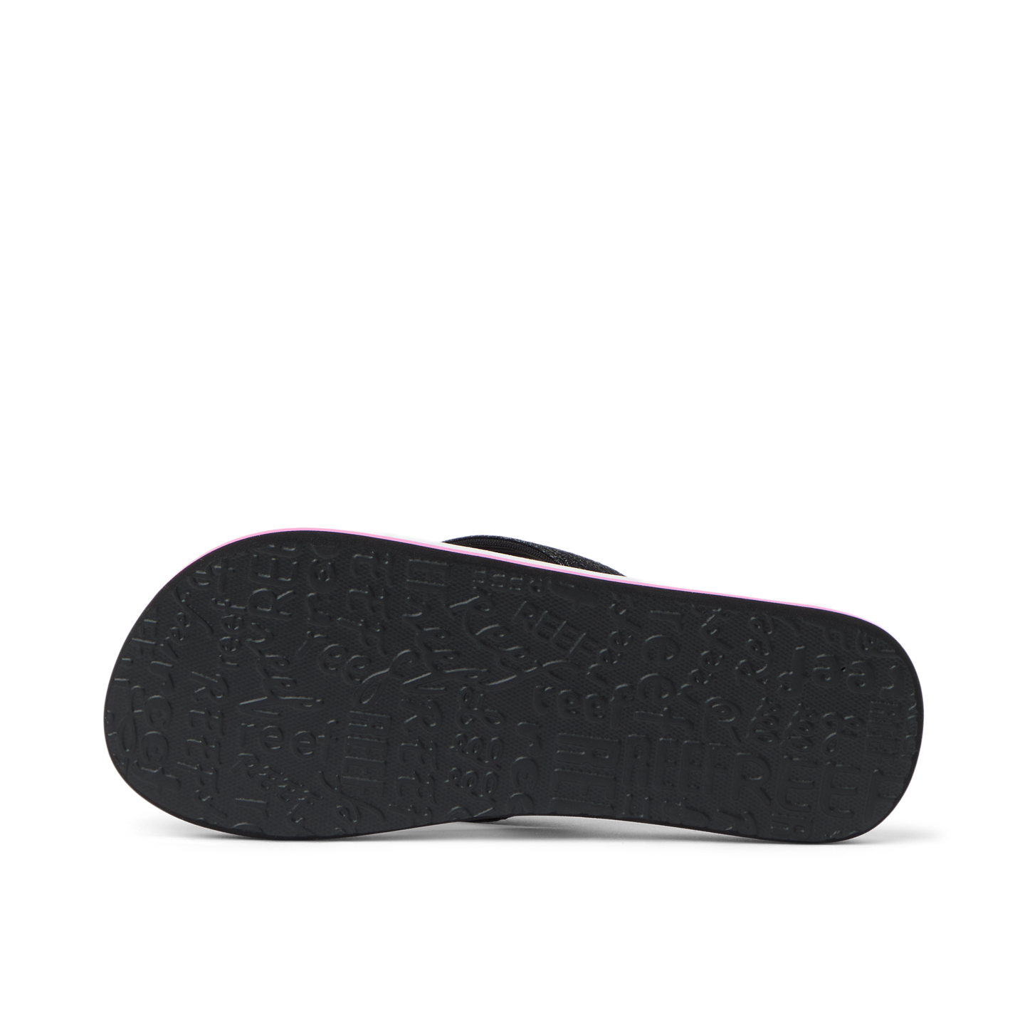 Kids Ahi - Pink/Black Floral - Underside View