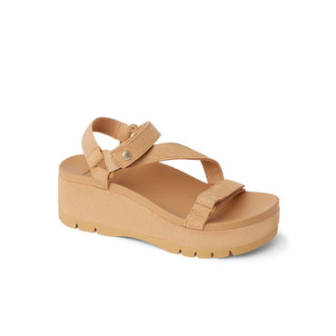 Vista Higher Luna - Tan Suede - Main View